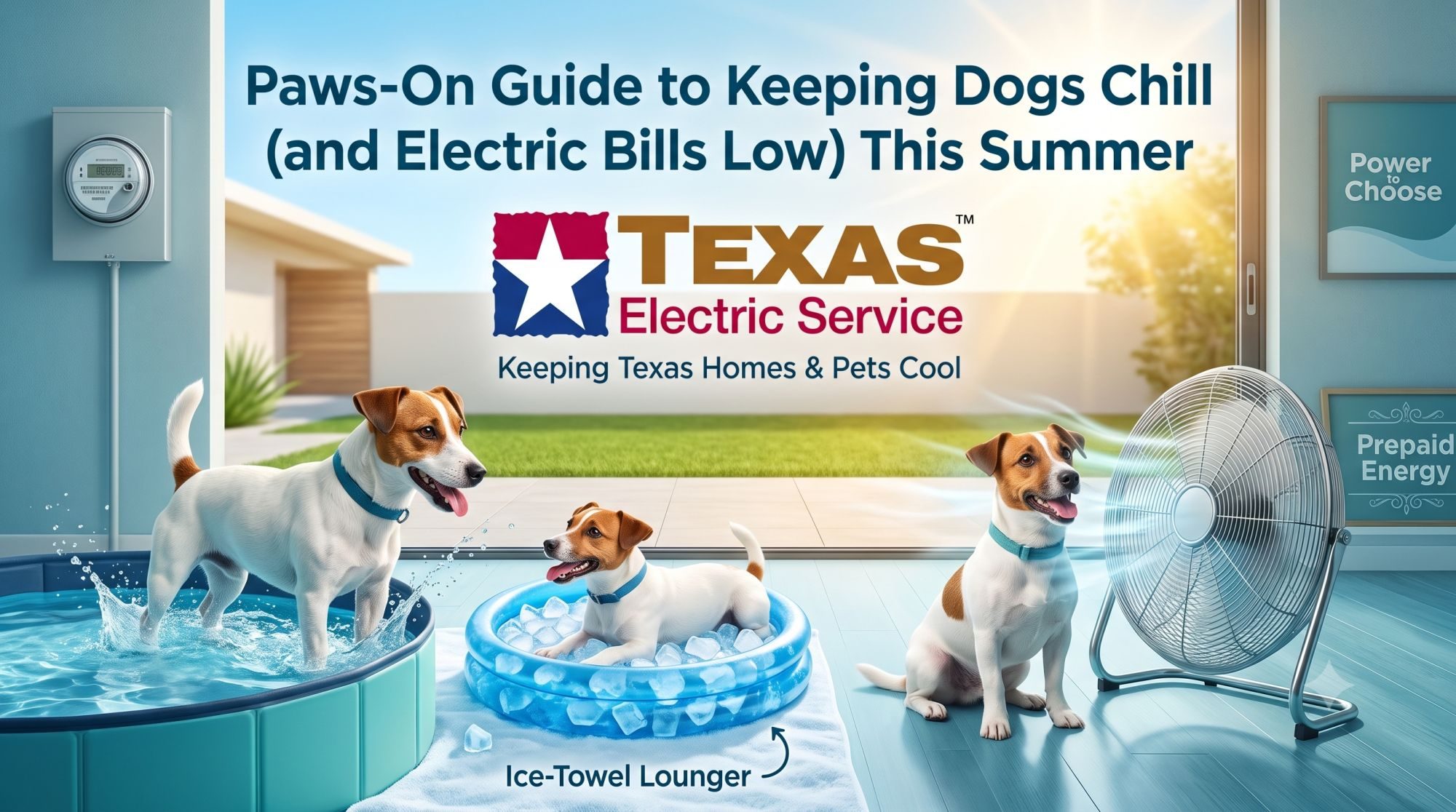 The Ultimate Paws-On Guide to Keeping Dogs Chill (and Electric Bills Low) This Texas Summer